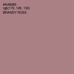 #AA8085 - Brandy Rose Color Image